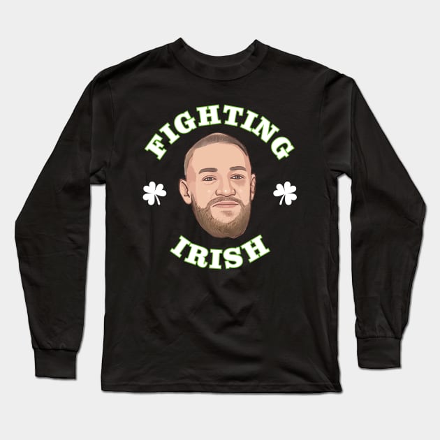 Fighting Irish Long Sleeve T-Shirt by WiZ Collections